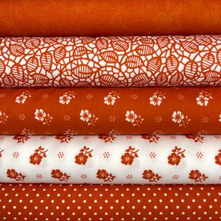 Terakotová kolekce. #patchwork #quilting #siju #tybarvy #bavlna #cotton