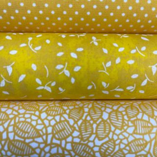 Žlutá kolekce. #patchwork #quilting #siju #tybarvy #bavlna #cotton